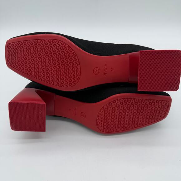Vivaia Regina Pro Arch Relief Water RPT Comfort Red Heeled Boots Black 9-9.5 - Picture 5 of 11